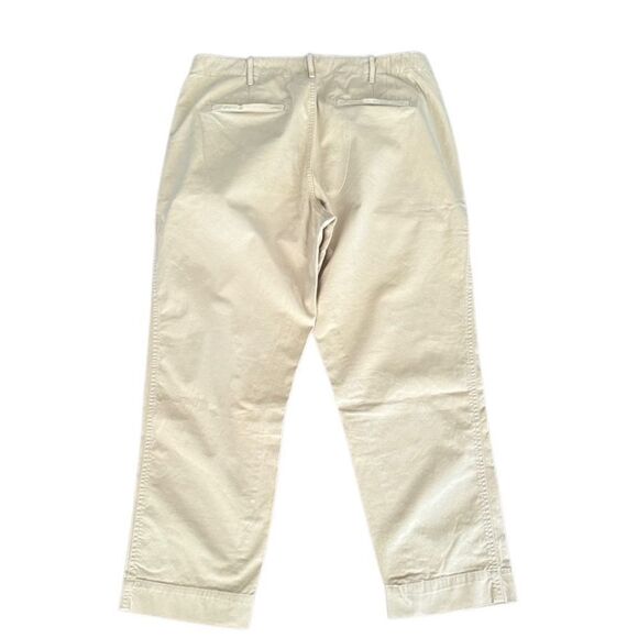 GAP Pants High Rise Straight Khakis Mojave Tan 14 - Picture 3 of 8